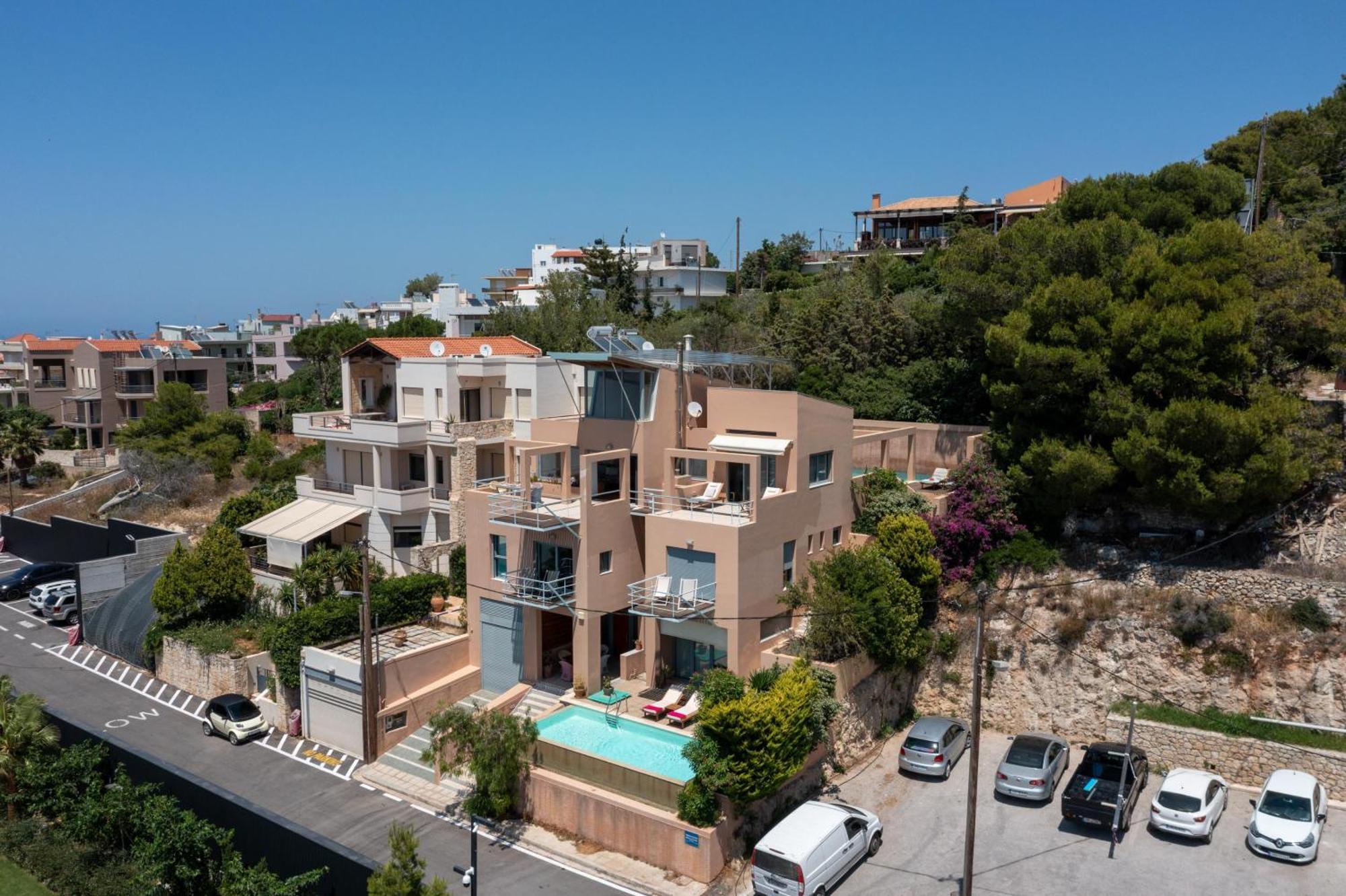 Unlimited Blue Villa Chania  ภายนอก รูปภาพ