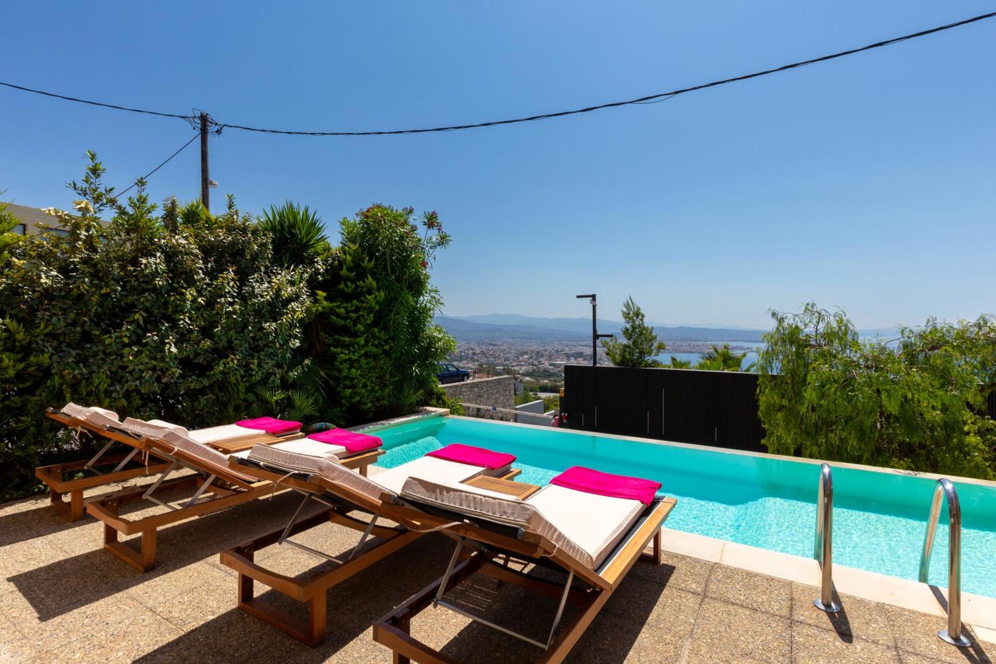 Unlimited Blue Villa Chania  ภายนอก รูปภาพ