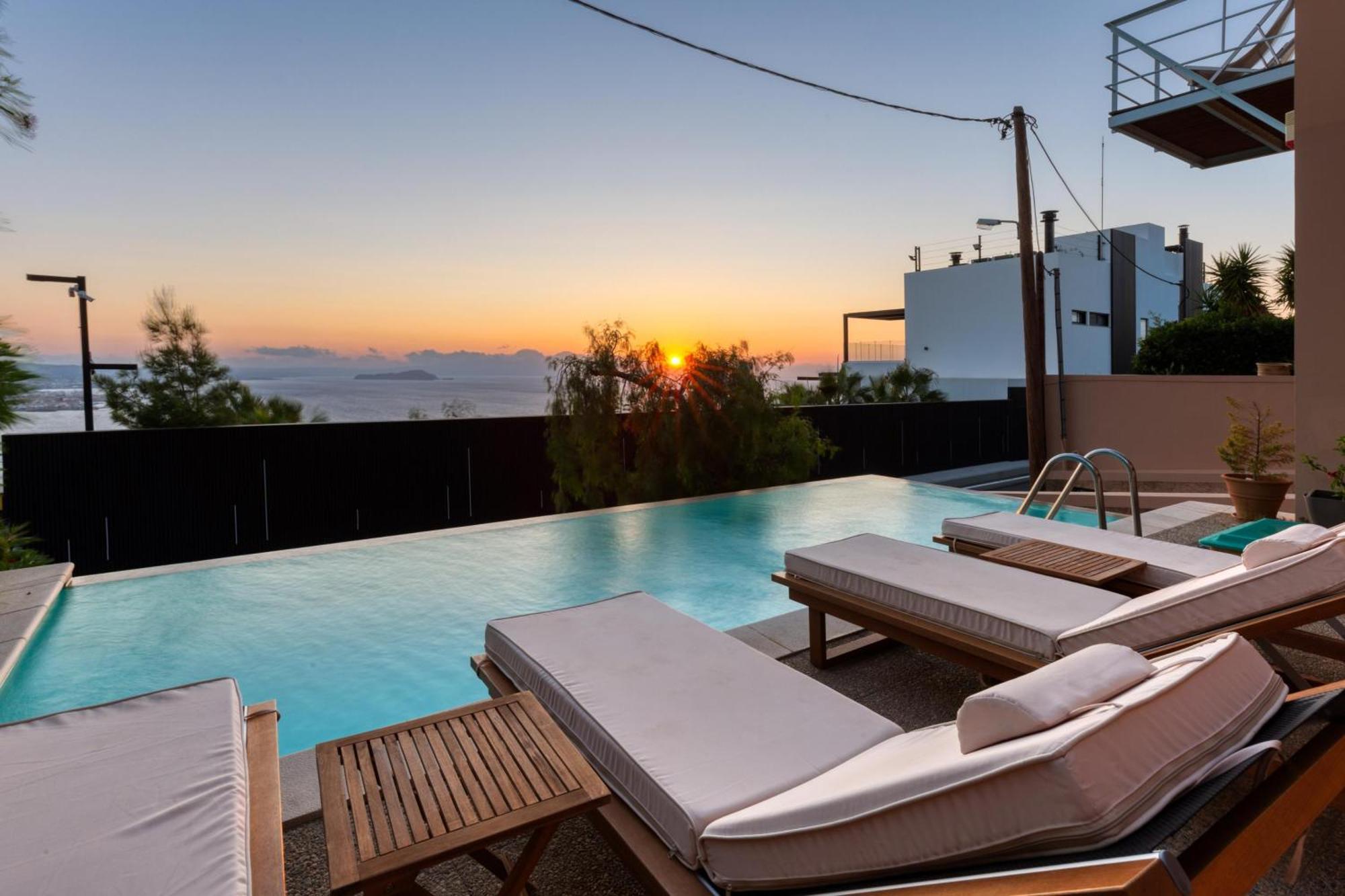 Unlimited Blue Villa Chania  ภายนอก รูปภาพ