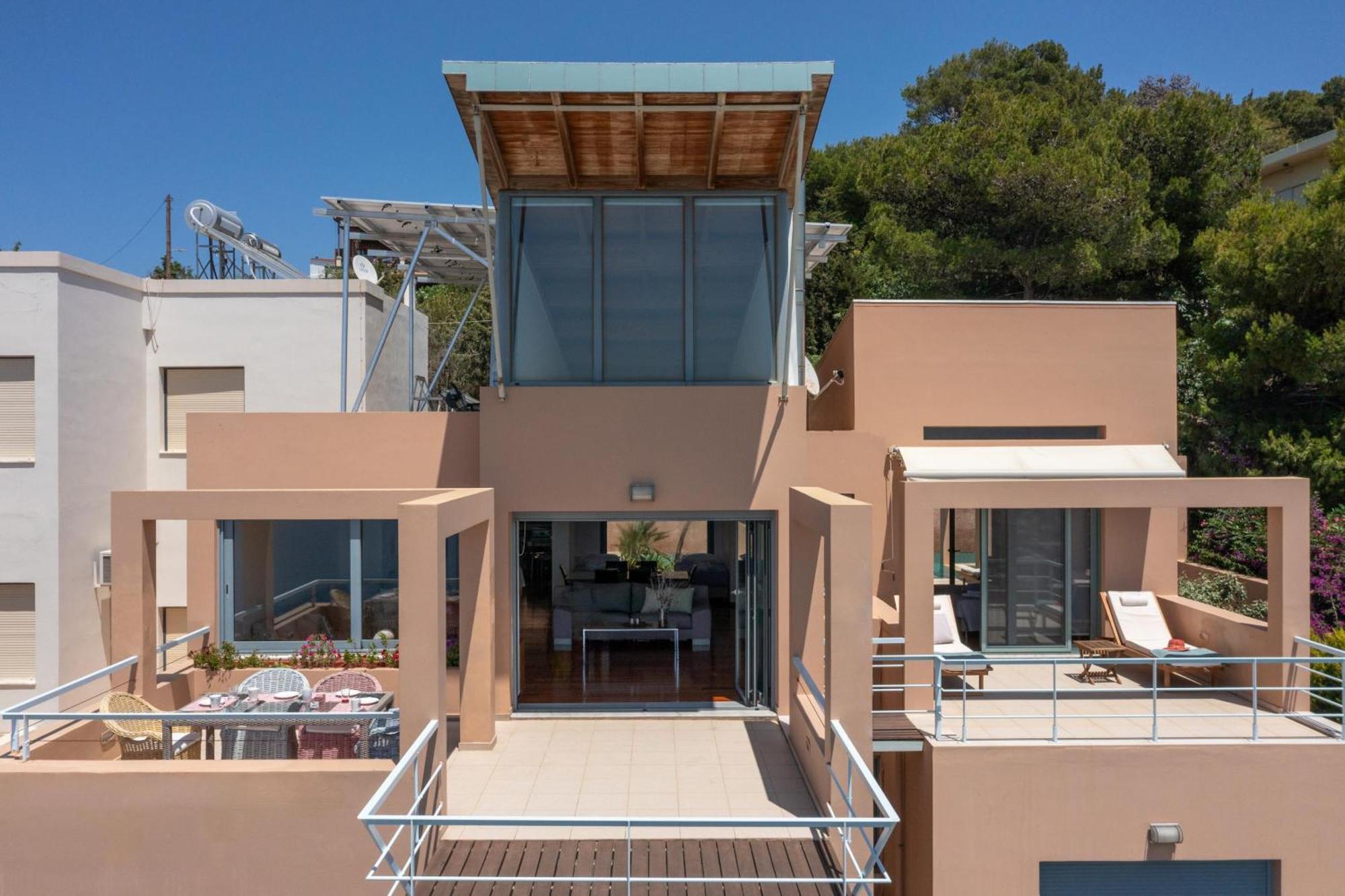Unlimited Blue Villa Chania  ภายนอก รูปภาพ