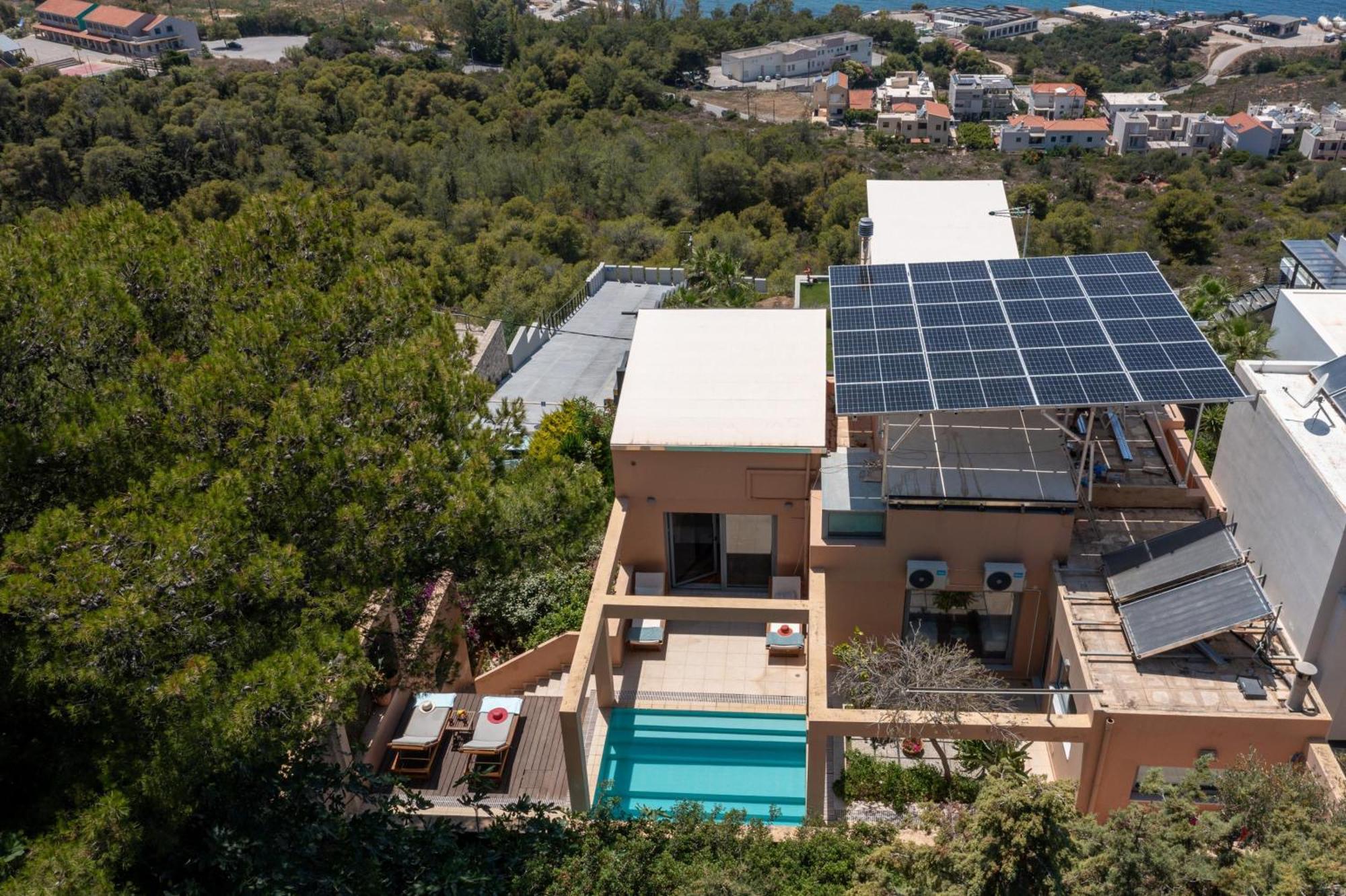 Unlimited Blue Villa Chania  ภายนอก รูปภาพ