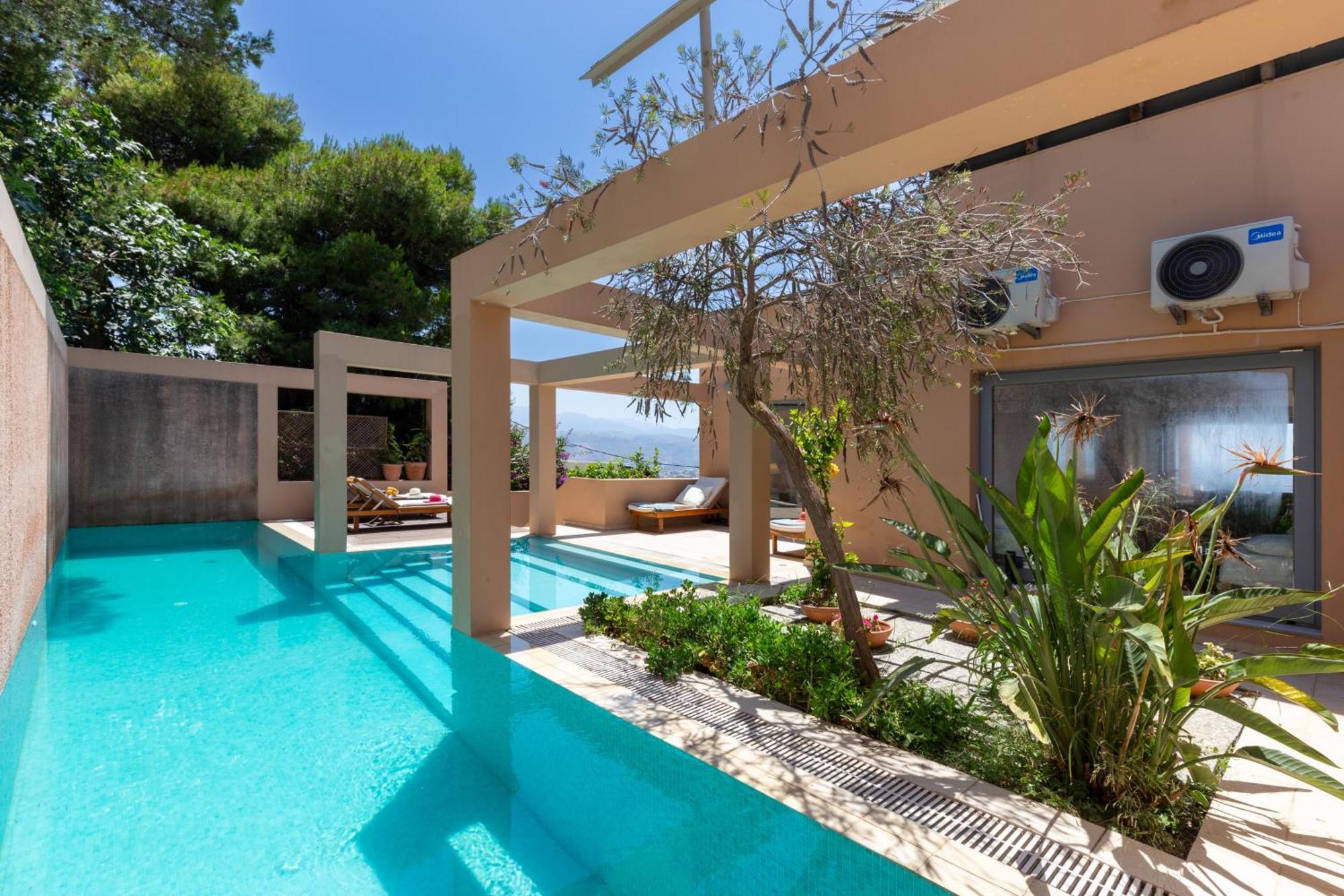Unlimited Blue Villa Chania  ภายนอก รูปภาพ
